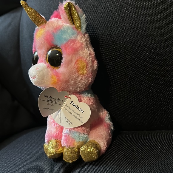 Ty Beanie Boos Unicorn and Puppy (lot of 2) - Picture 8 of 9